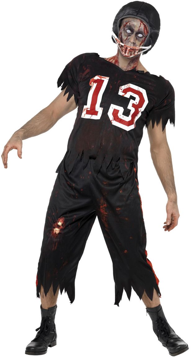 High school american football zombie outfit