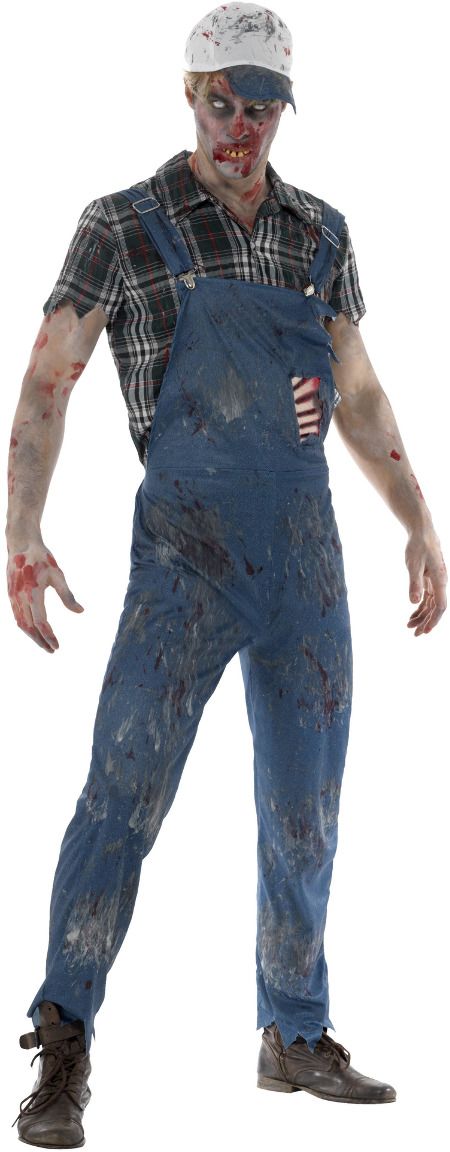 Hillbilly Zombie Outfit Heren