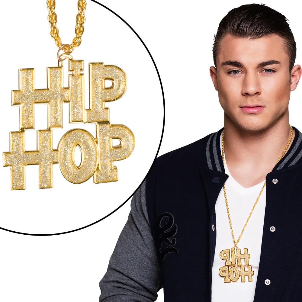 Hip Hop Gouden Ketting