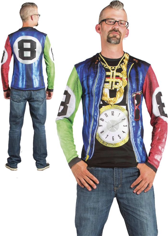 Hiphop Lange Mouwen Shirt