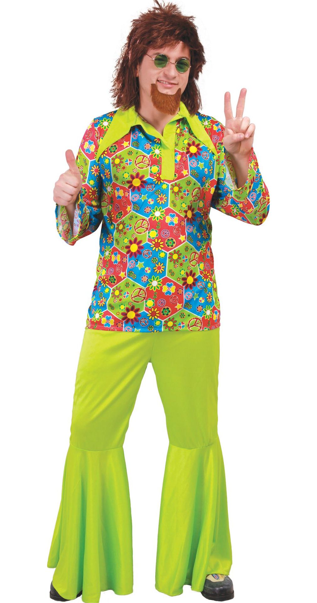 Hippie Heren Kostuum