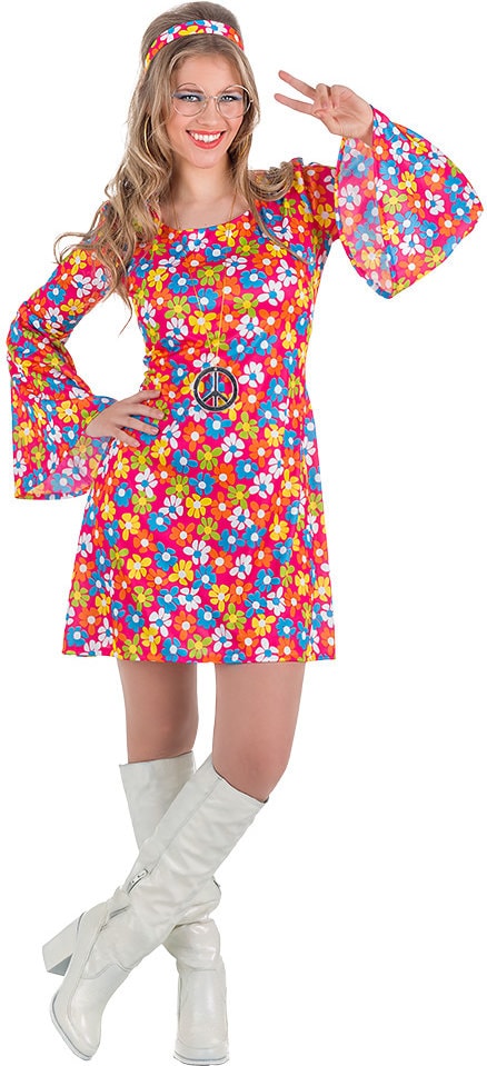 Hippie Jurk Dames 70s