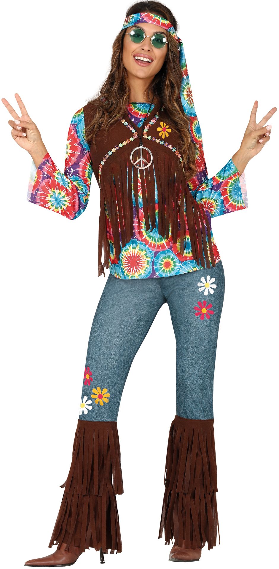 Hippie outfit met sliertjes