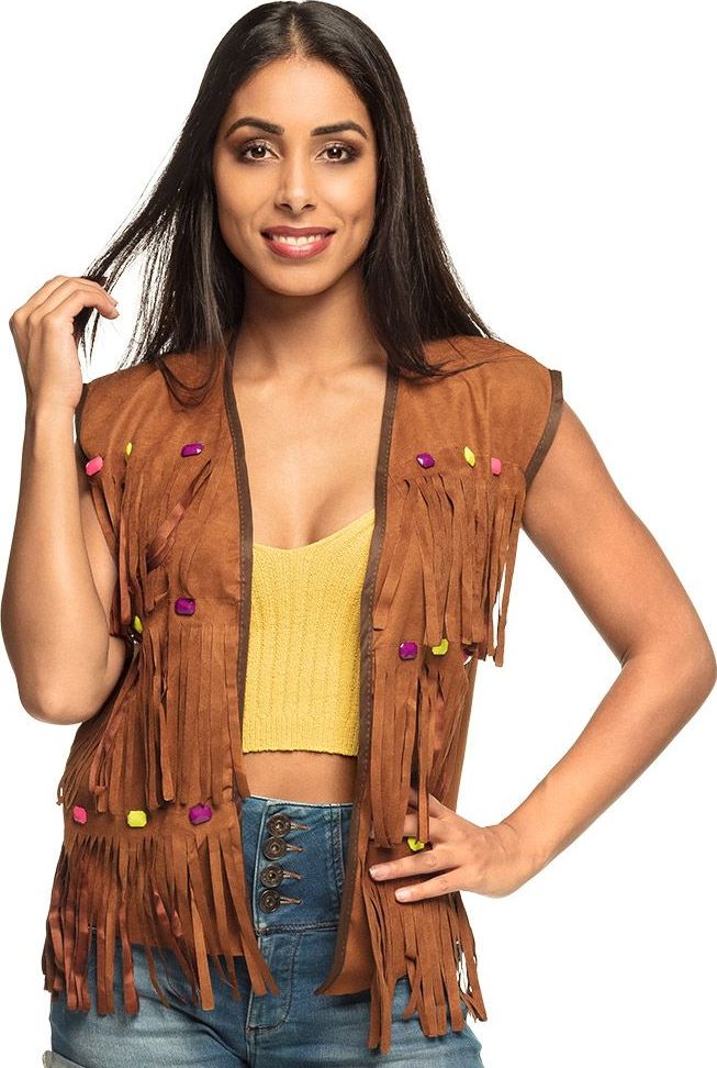 Hippie Party Vest met Ruffles Unisex