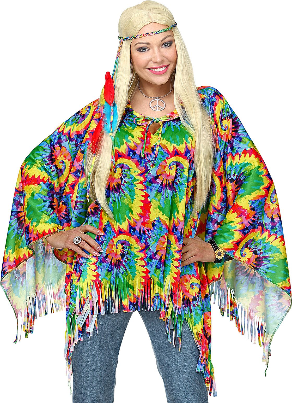 Hippie Poncho Dames