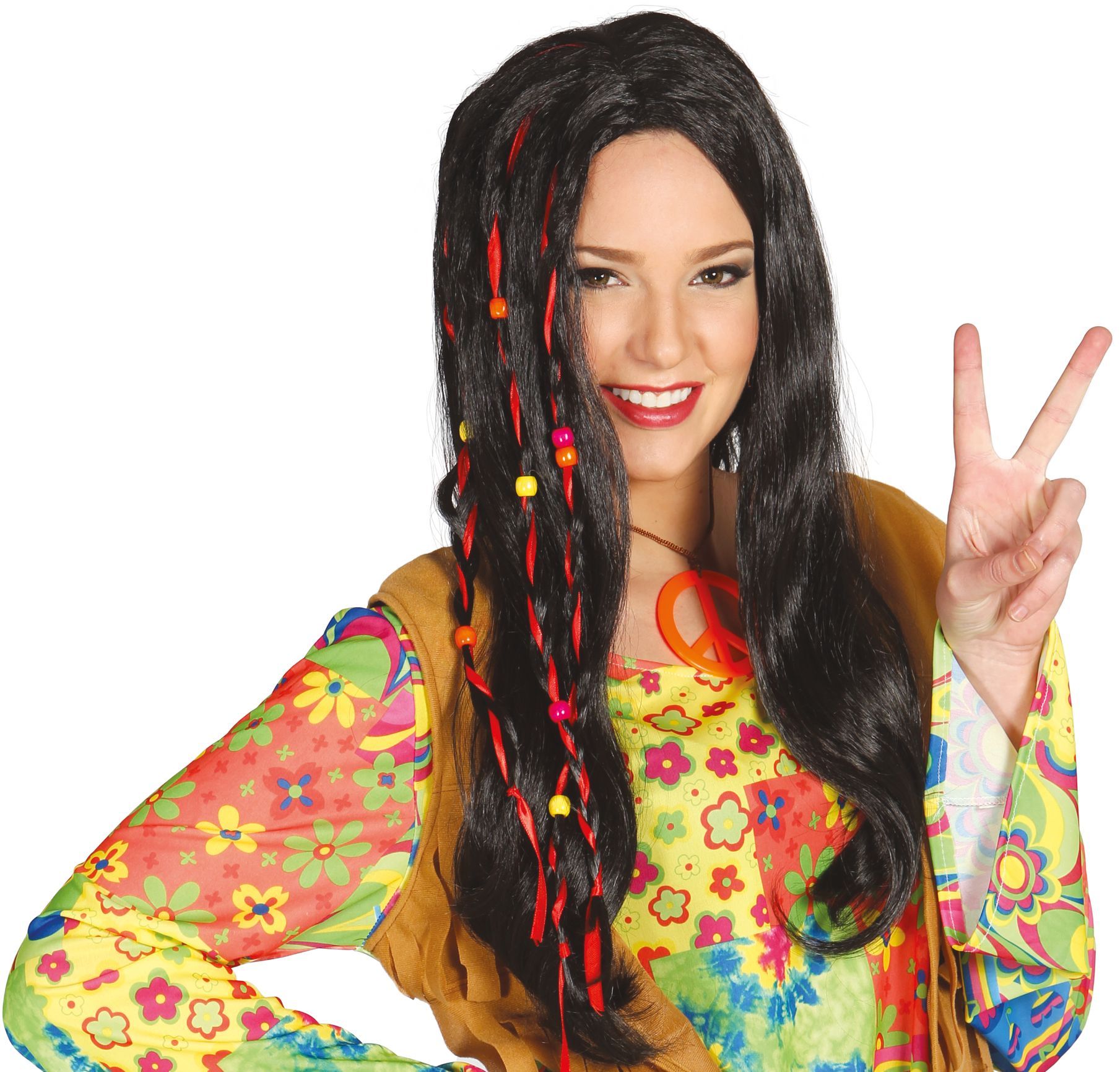 Hippie Pruik met Kraaltjes