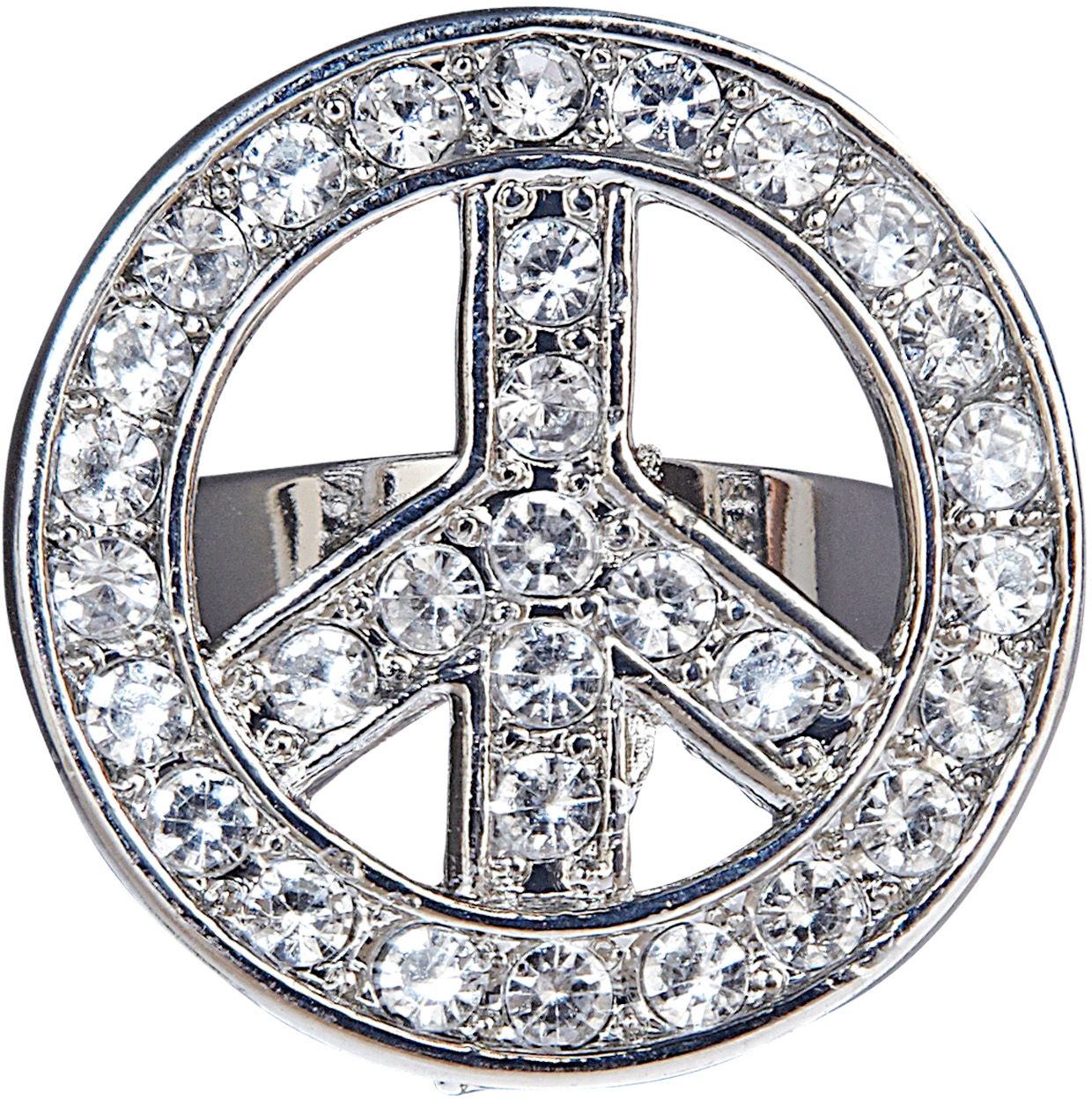Hippie Ring Zilver Peace