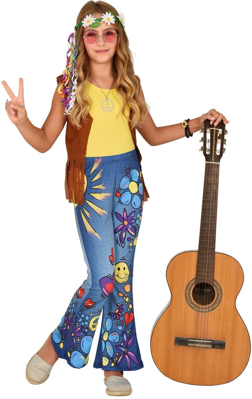 Hippie Smiley Flared Jeans Legging Kind