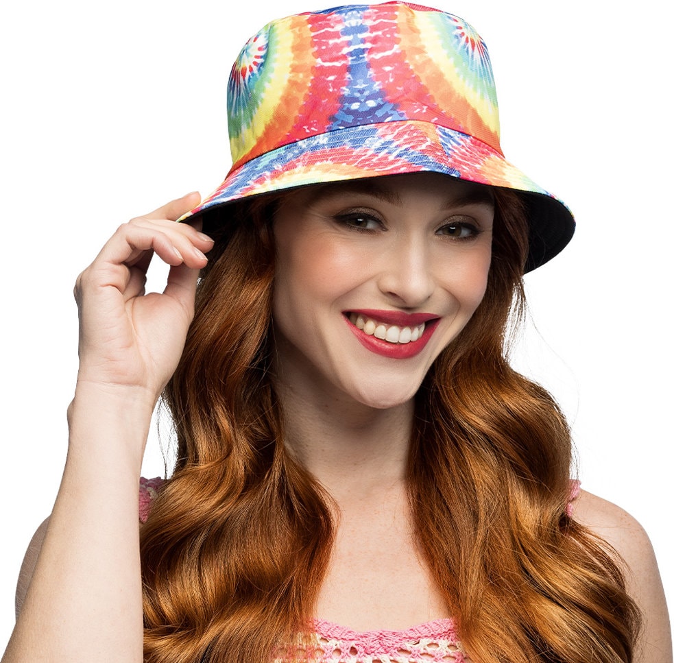 Hippie Tie Dye Vissershoed