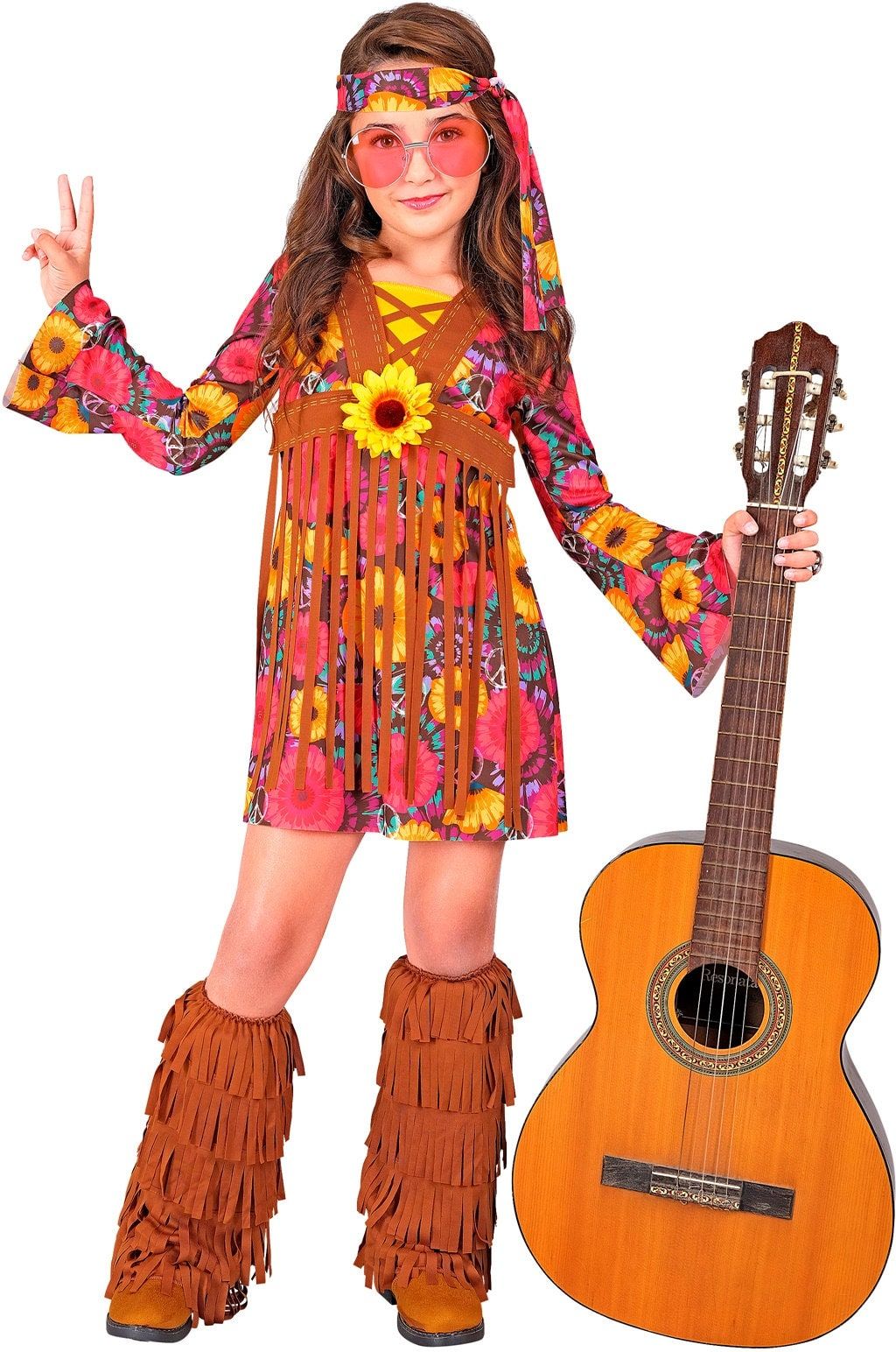 Hippie Verkleedjurk 60s Meisjes