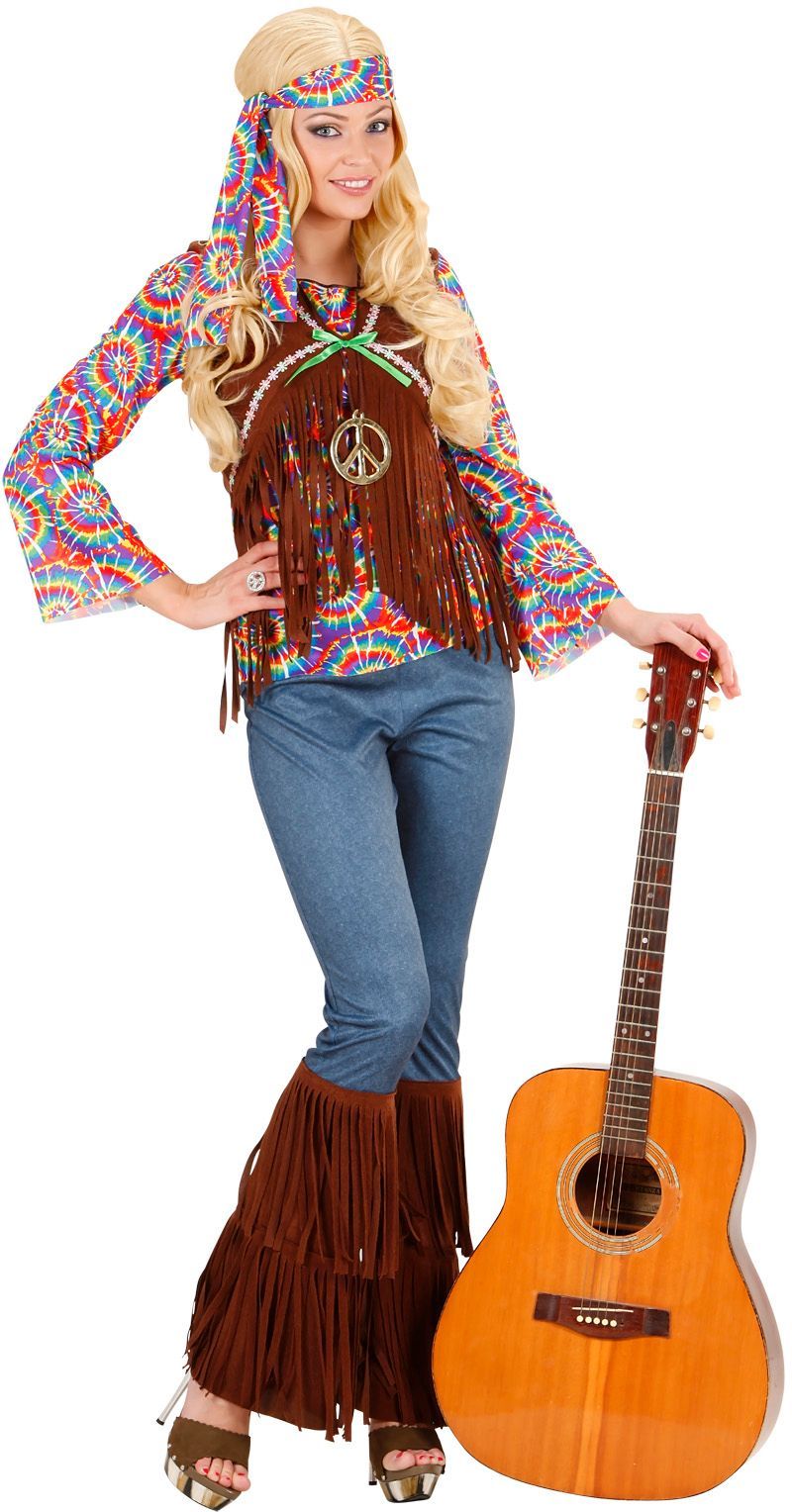 Hippie Vrouw Psychedelisch