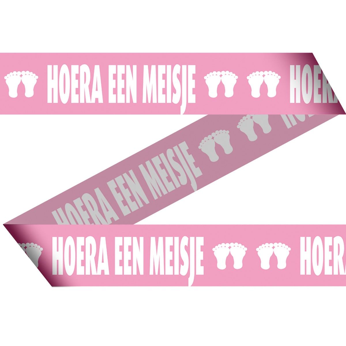 Hoera Een Meisje Afzetlint