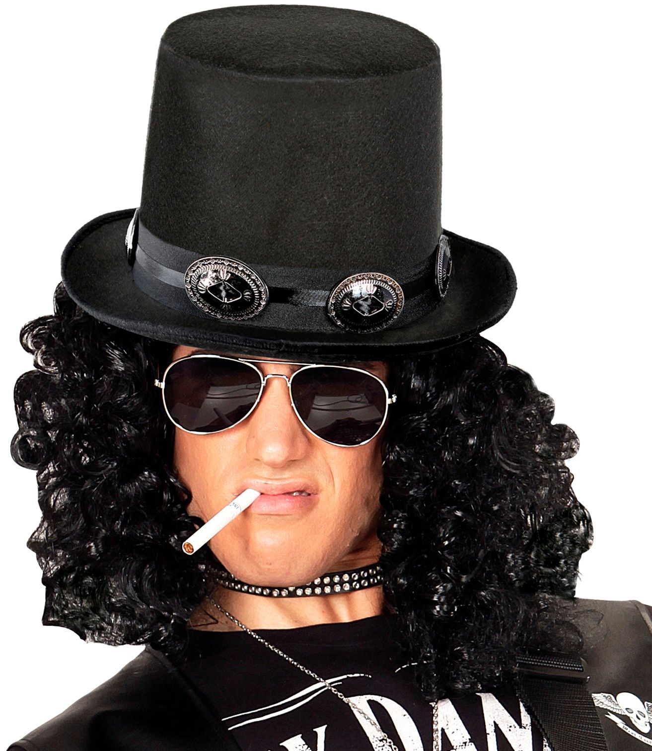 Hoge Rockers Hoed Zwart