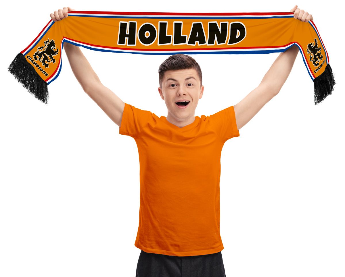Holland champions leeuw sjaal