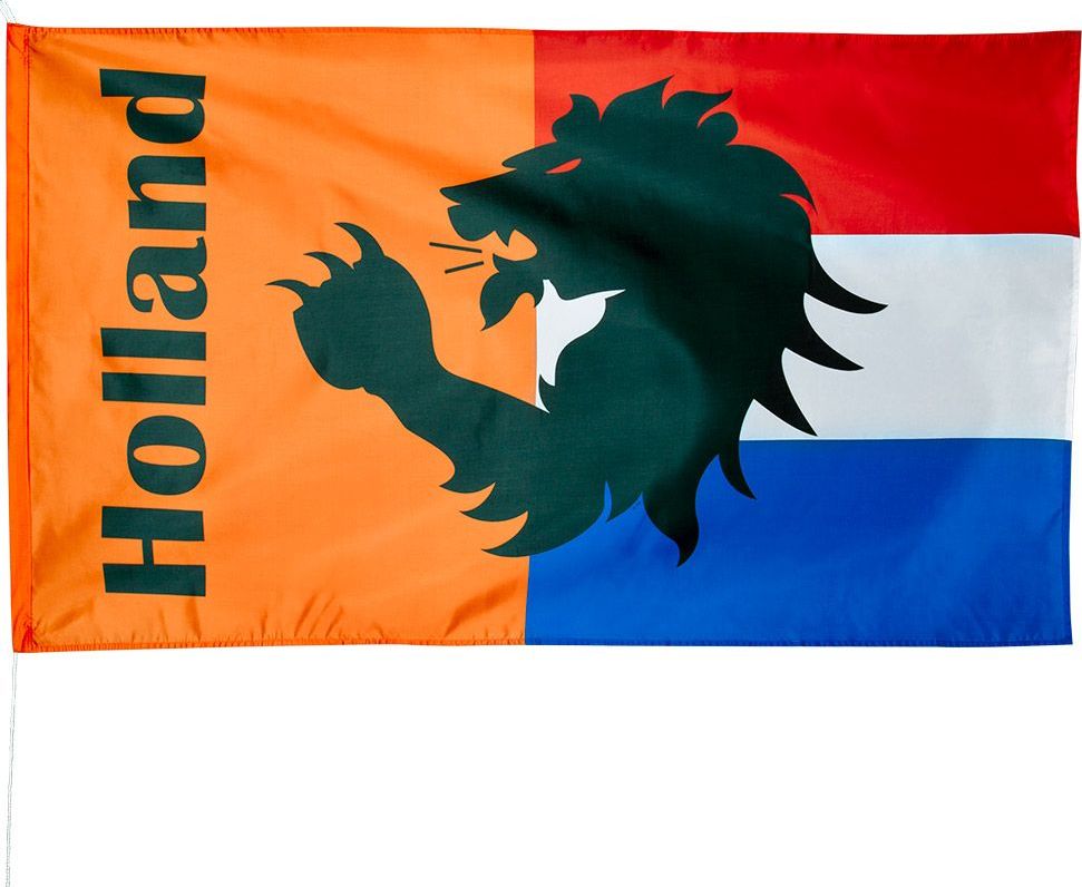 Holland Oranje Supporters Vlag
