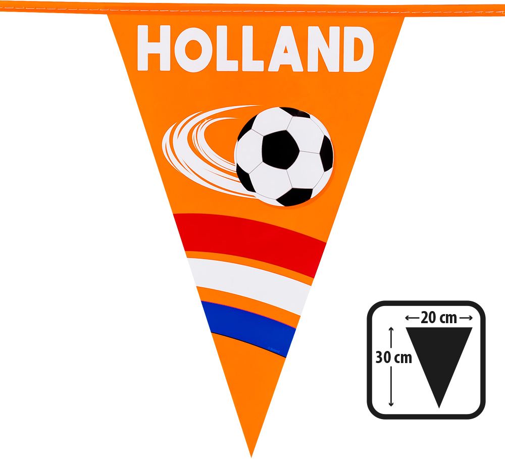 Holland vlaggenlijn oranje