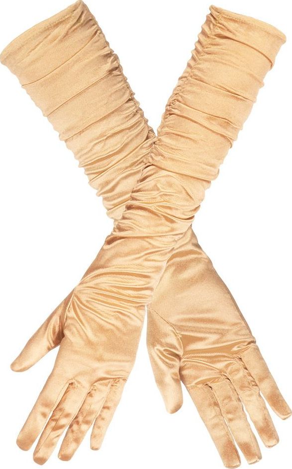 Hollywood Lange Handschoenen Goud