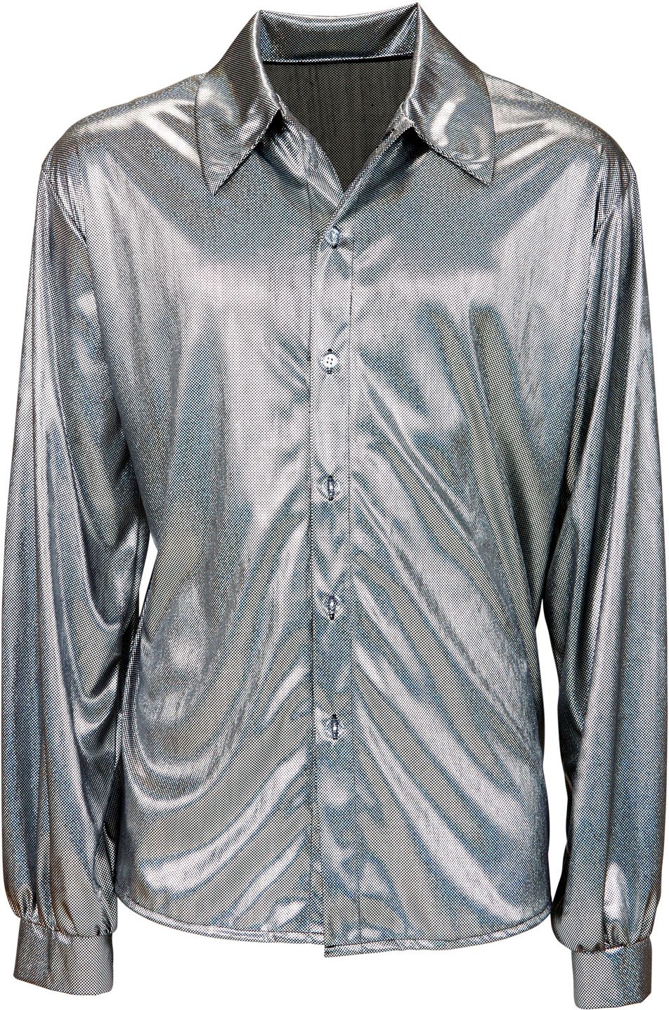 Holografisch Shirt Zilver