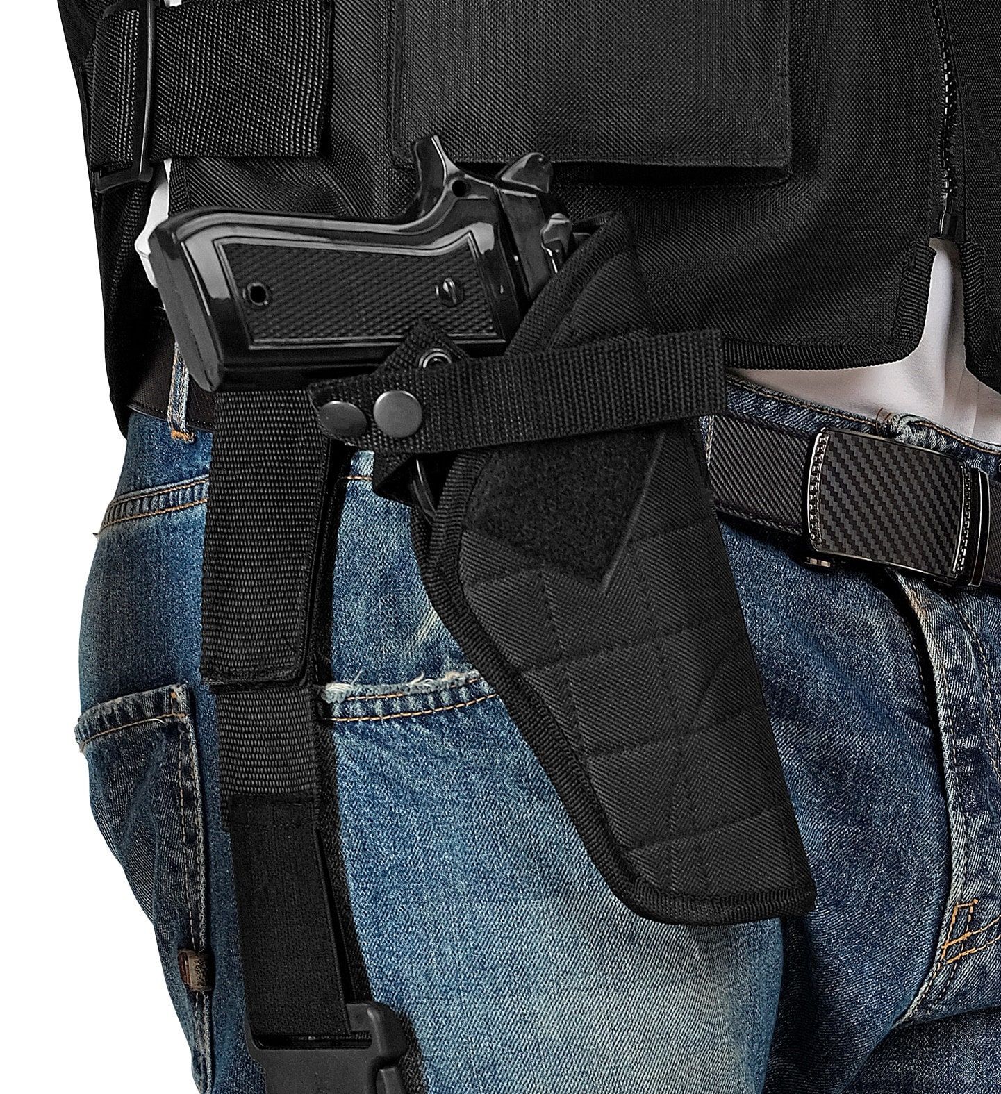 Holster Zwart voor Pistool