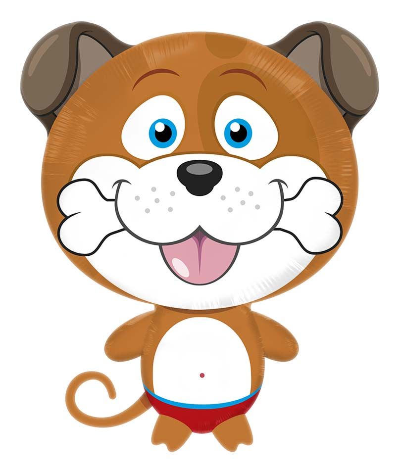 Hondje met Botje Folieballon