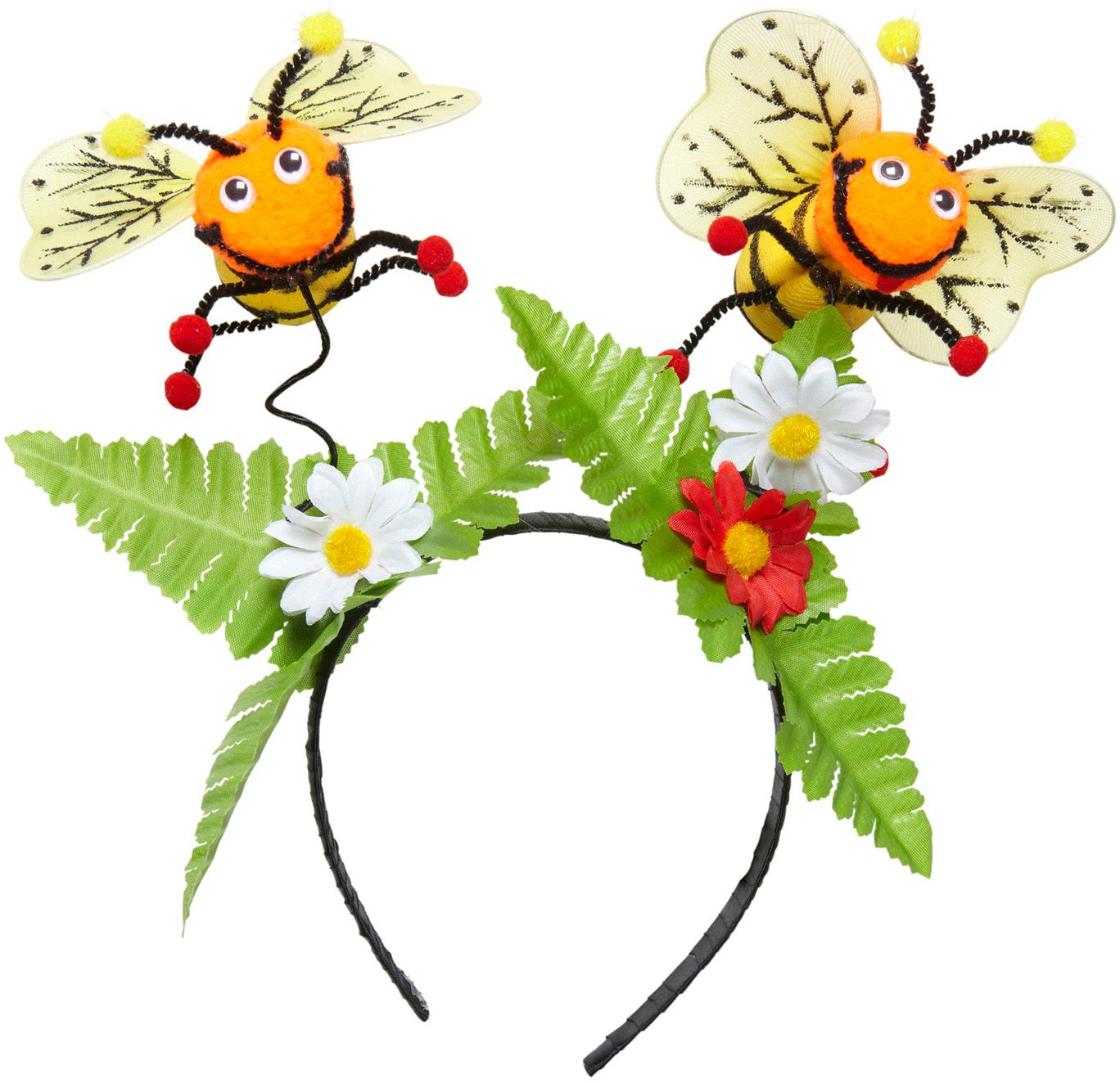 Hoofdband met Bijtjes en Bloemen