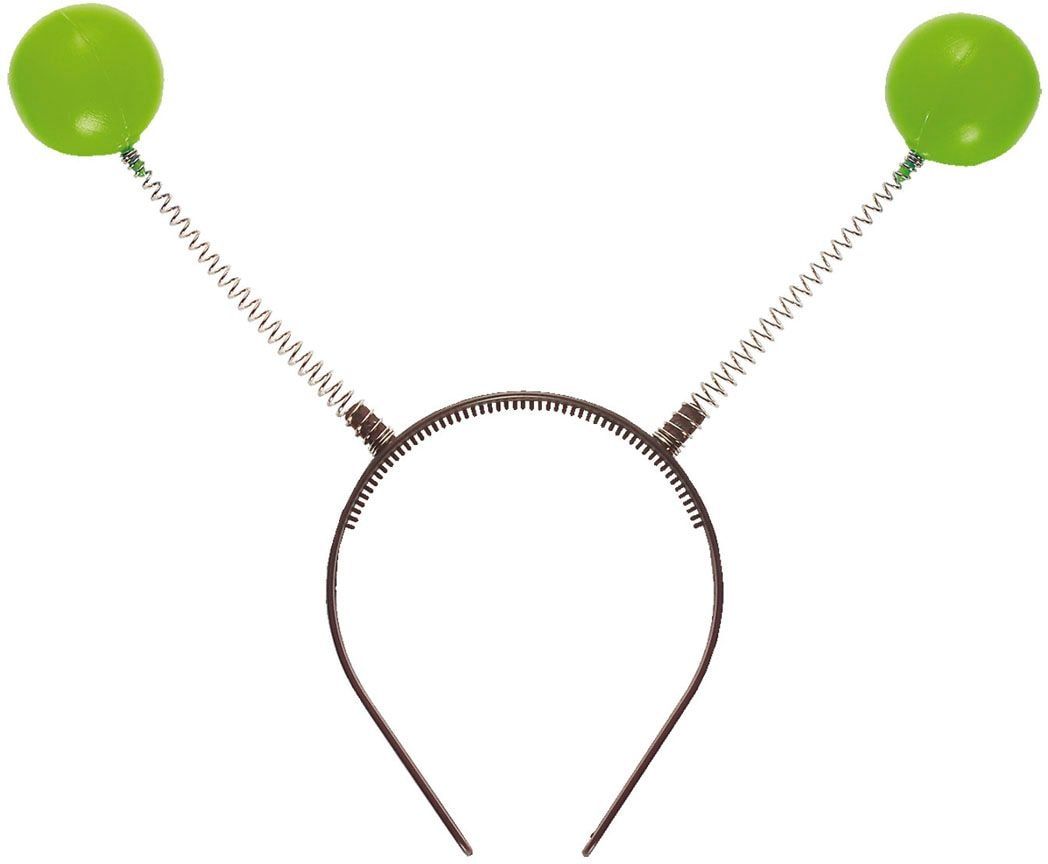 Hoofdband met Groene Antennes