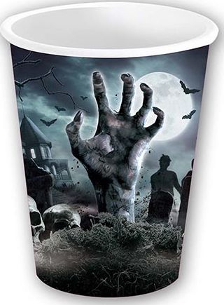 Horror Begraafplaats Partybekers 355ml