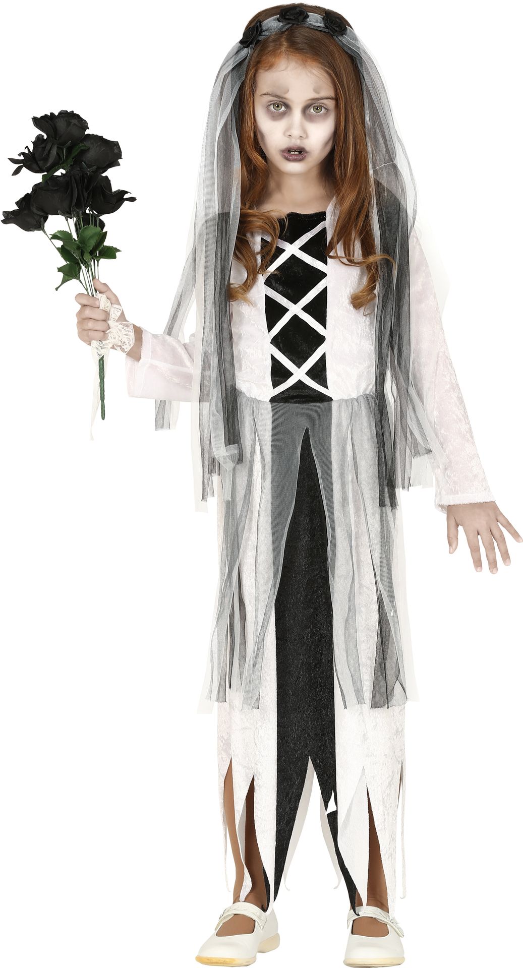 Horror bruid kind kostuum