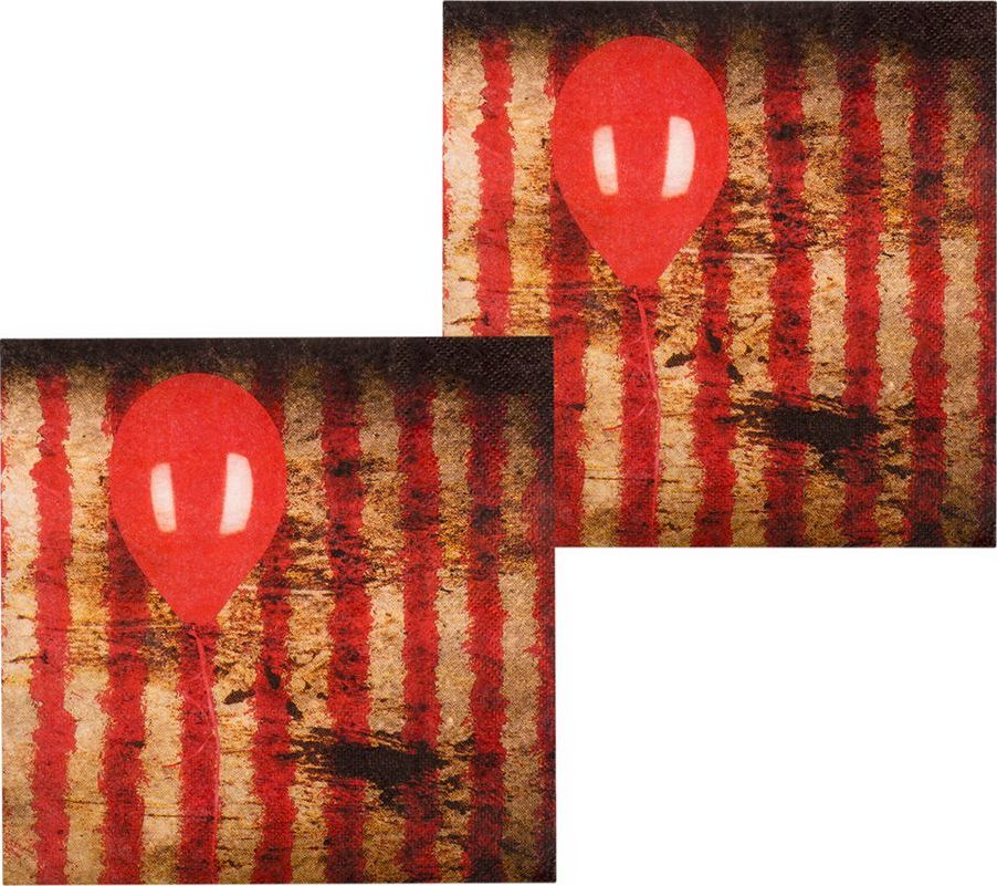 Horror Clown Halloween Party Servetten