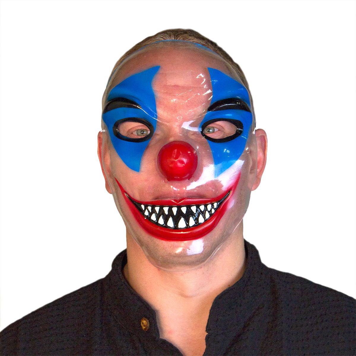 Horror clown masker transparant