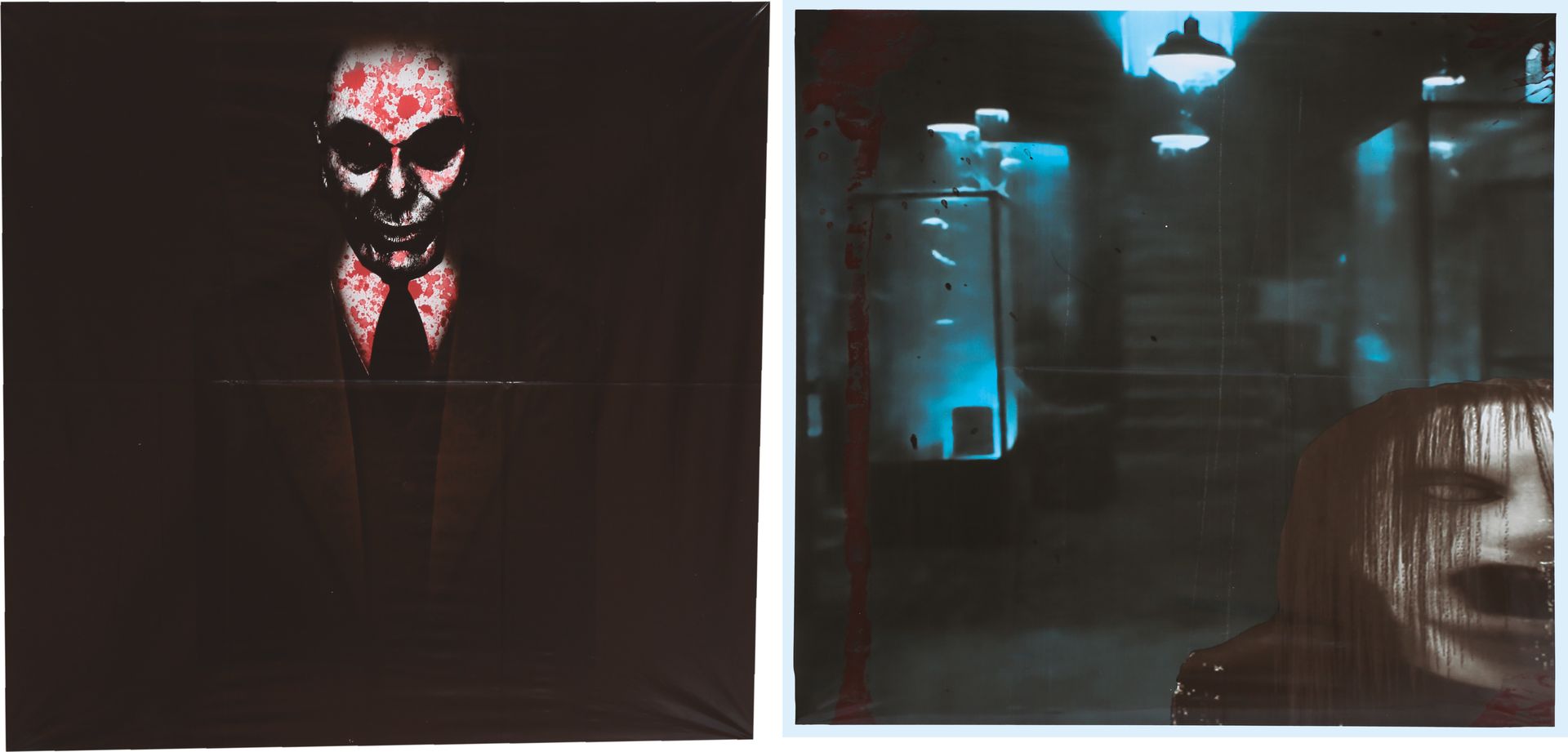 Horror Halloween Raamstickers