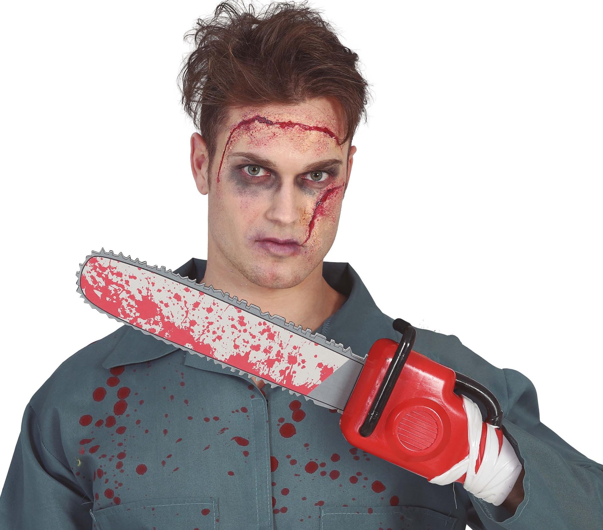 Horror Kettingzaag Handschoen Plastic