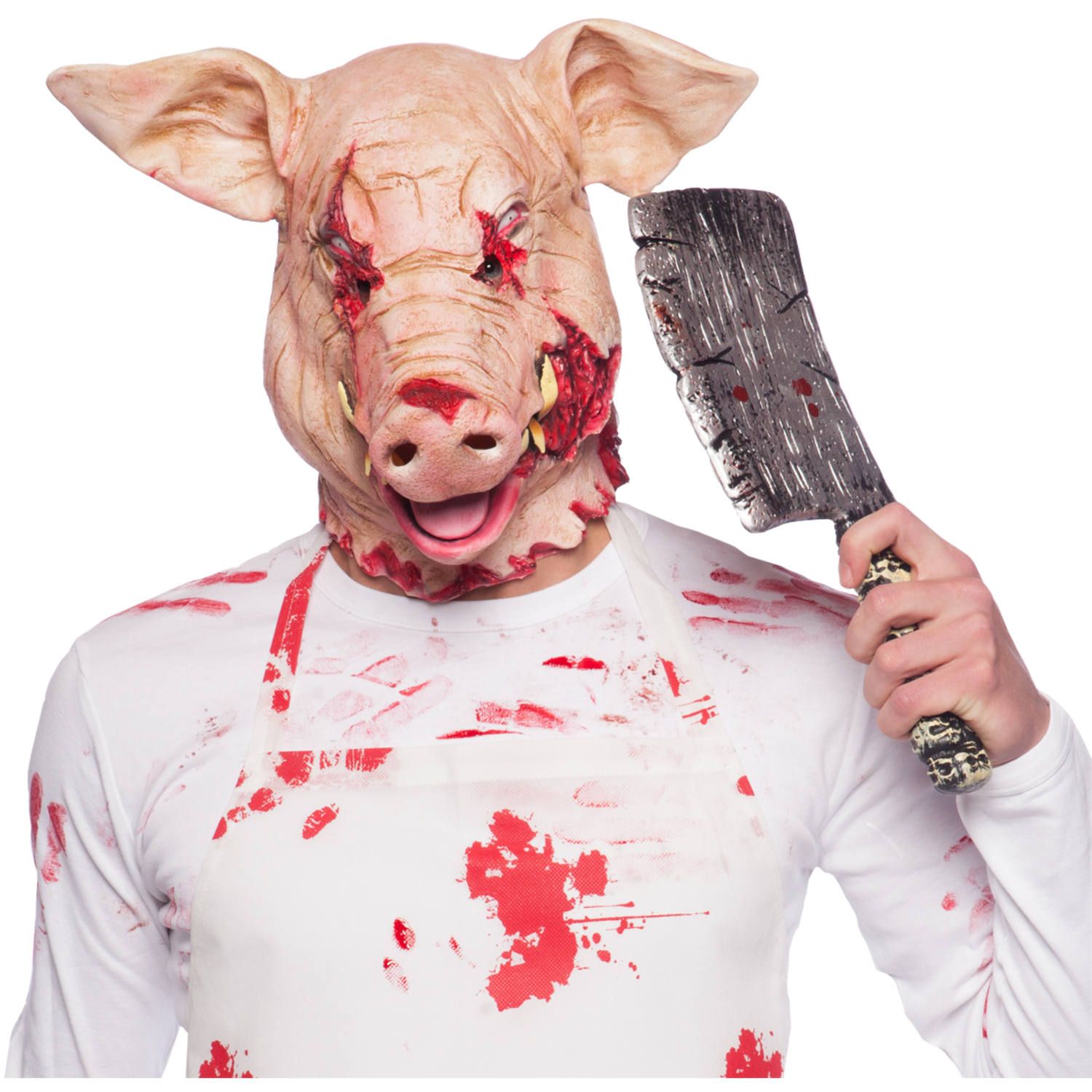 Horror pig masker latex