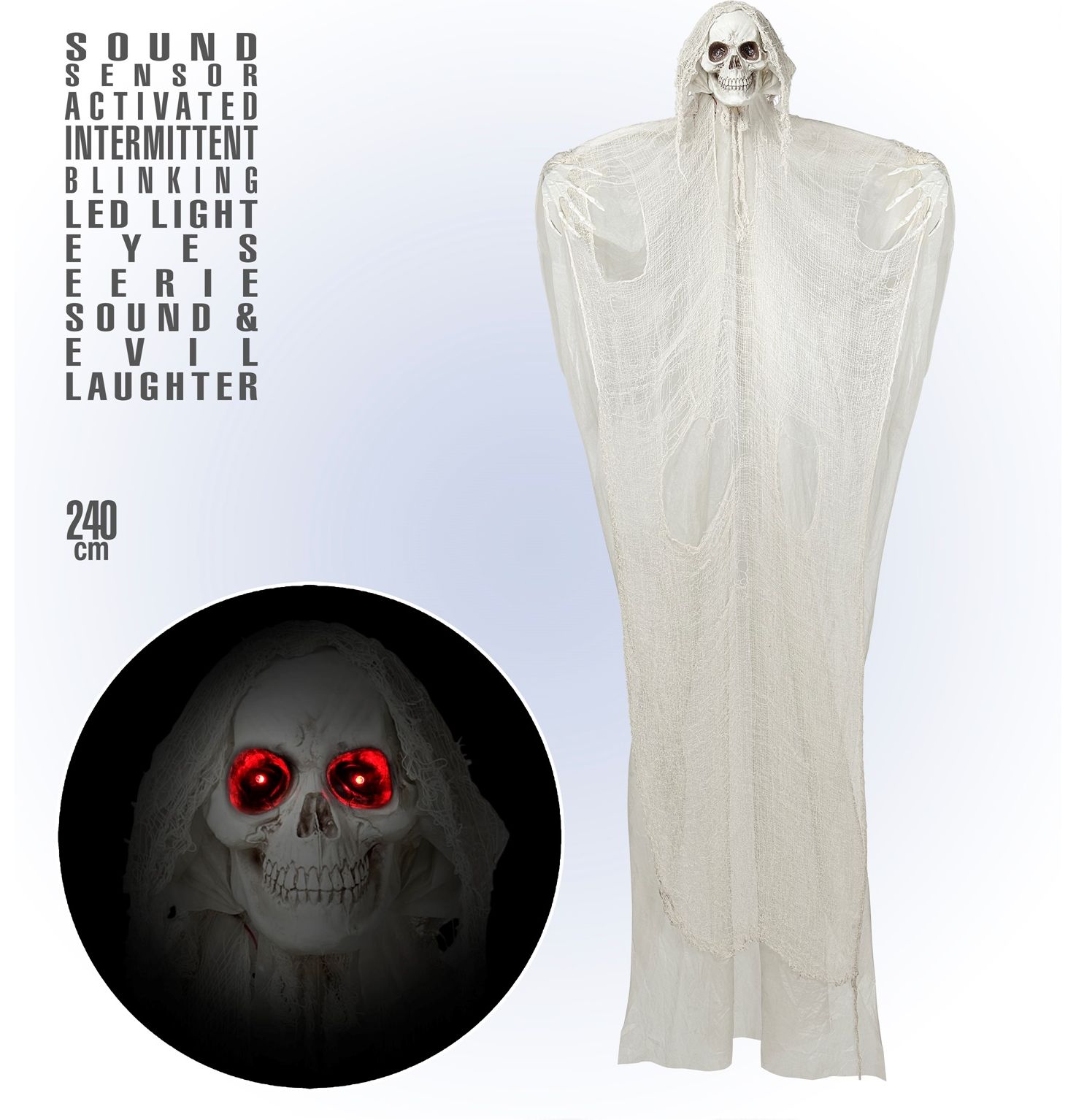 Horror Witte Magere Hein Decoratie Halloween