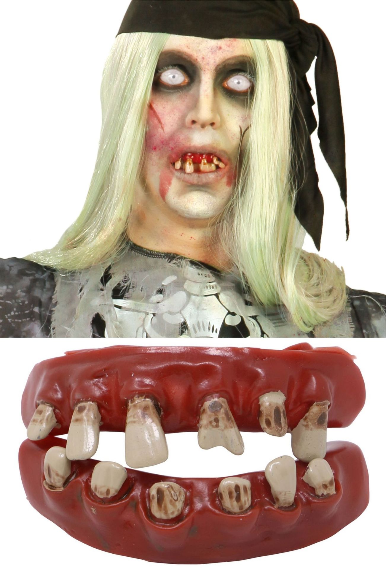 Horror Zombie Kunstgebit