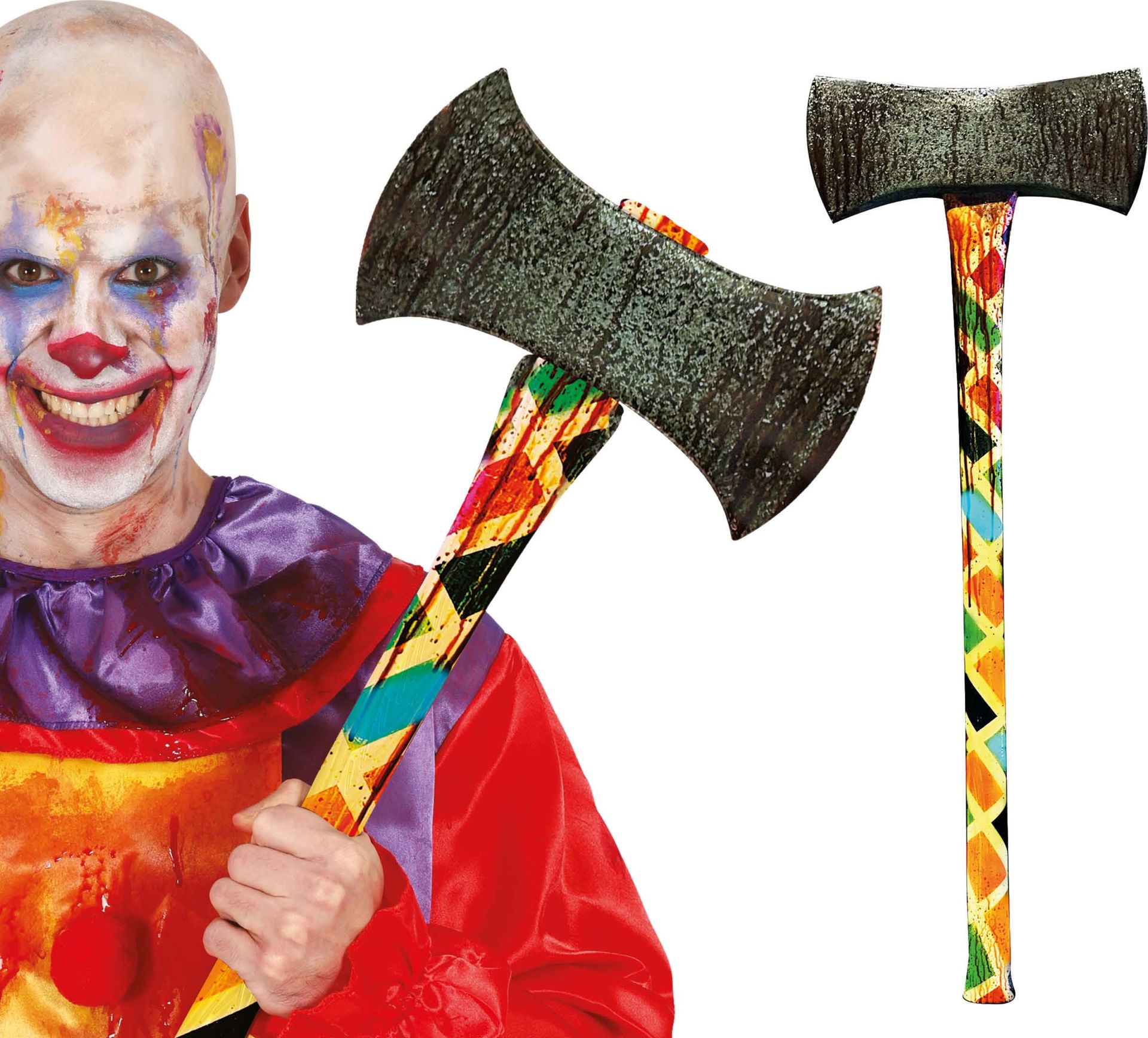 Horrorclown Bijl