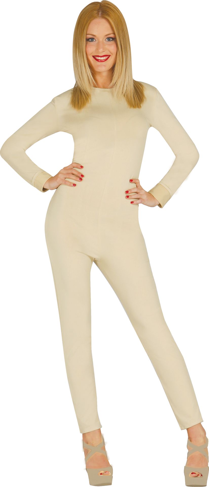 Huidskleur Dames Bodysuit