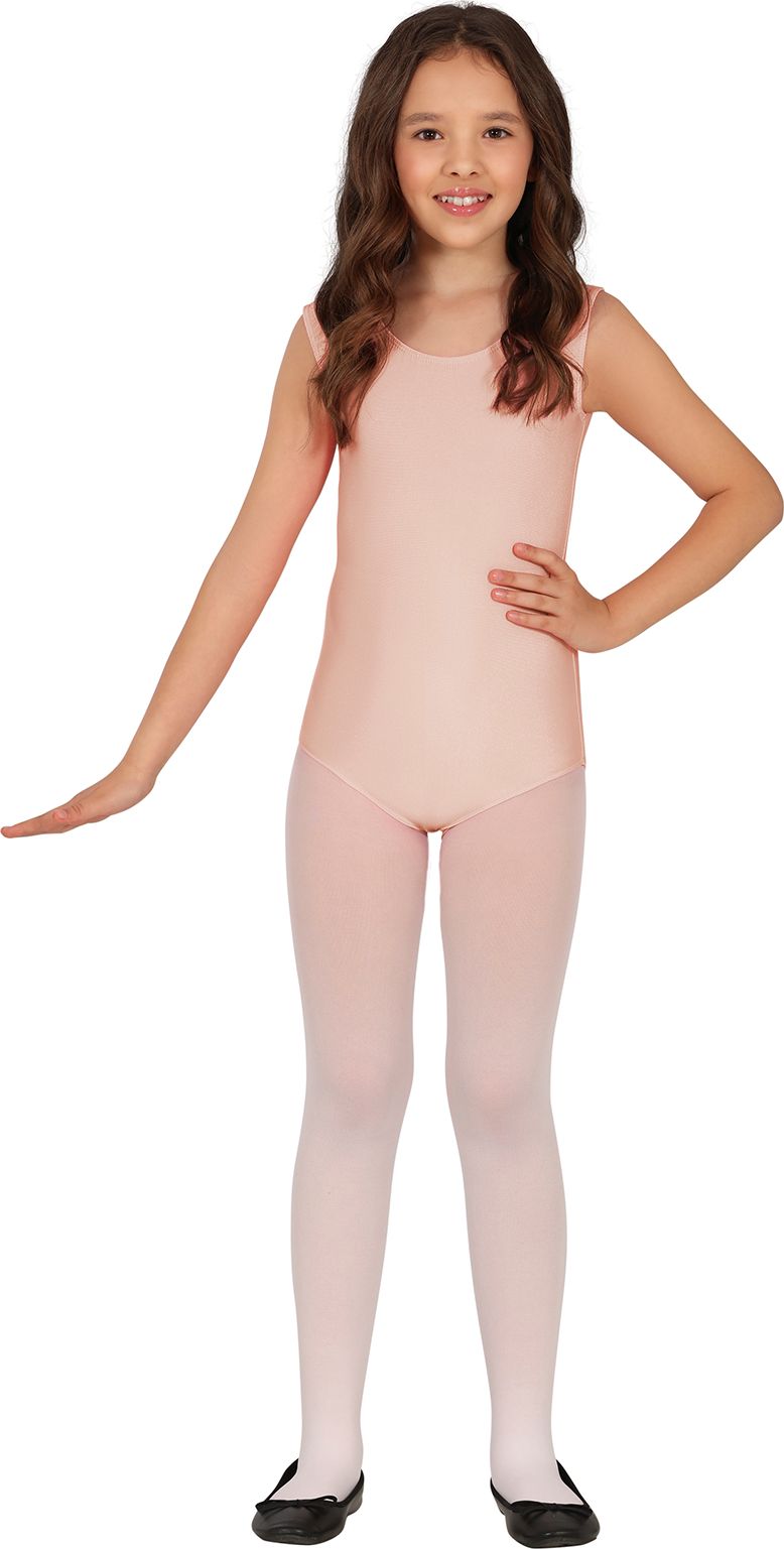 Huidskleur Mouwloos Turnpakje Kind