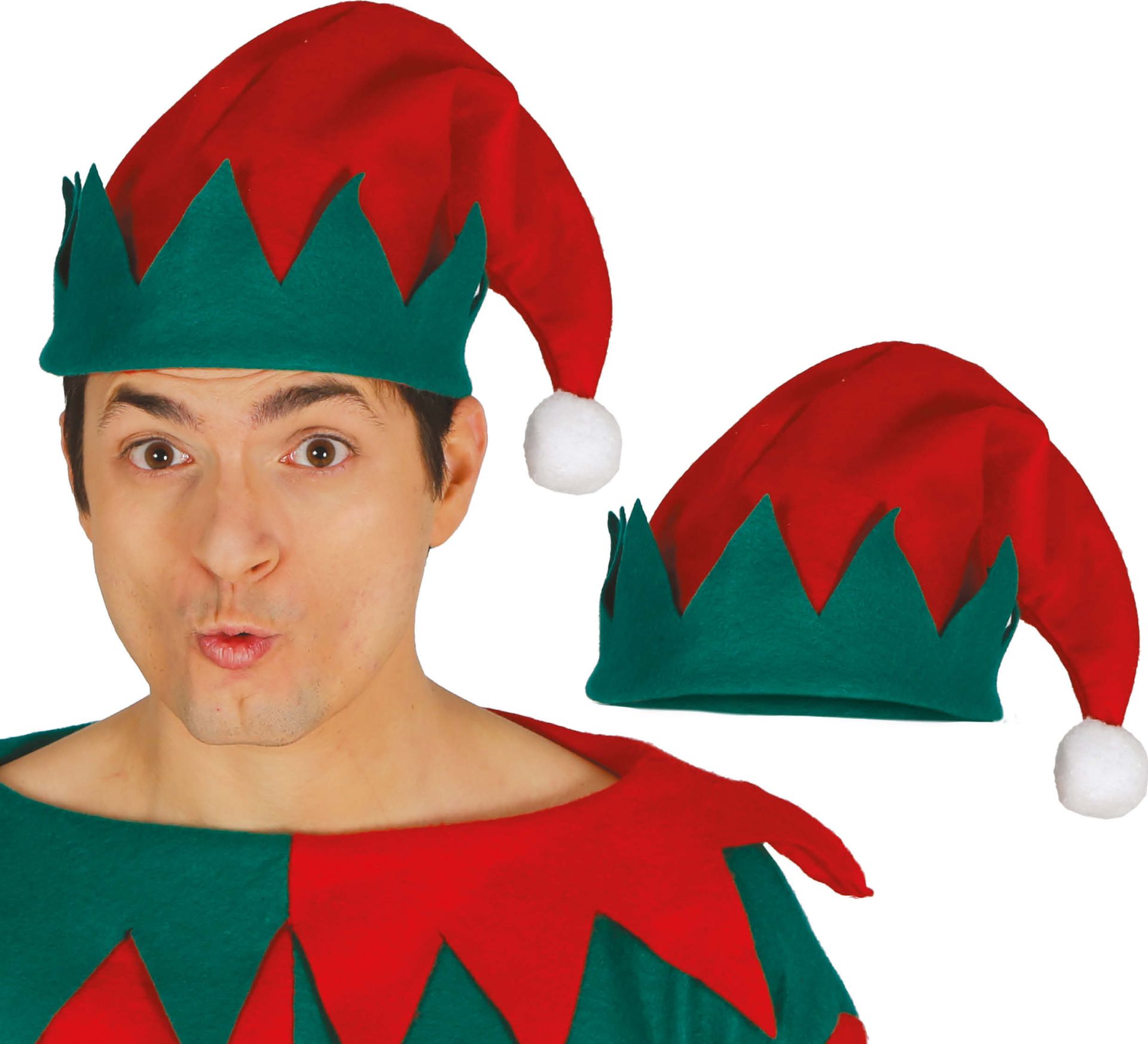 Hulpje Van De Kerstman Elf Muts