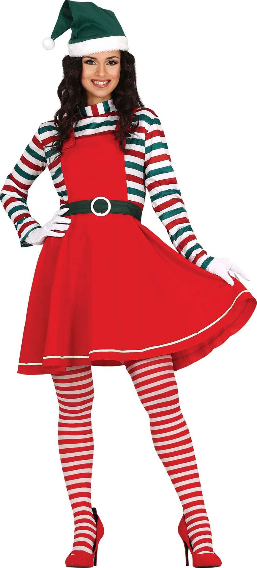 Hulpje Van De Kerstman Jurk Dames