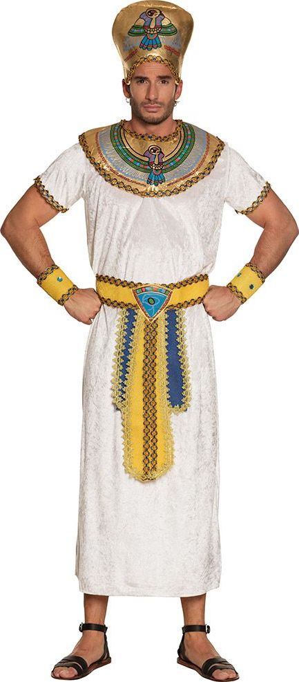 SEA HARE Egyptisch Farao Kostuum Voor Mannen - Historisch Fancy Dress Outfit