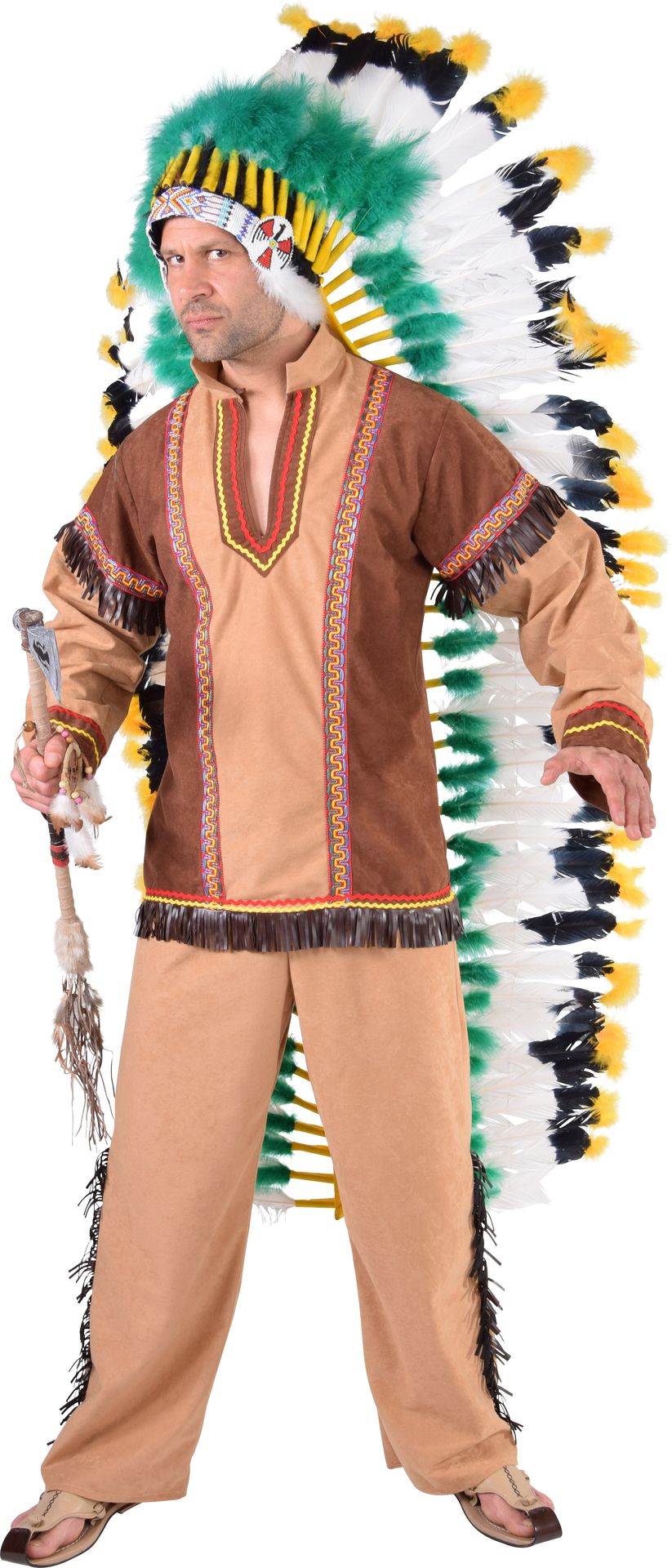 Indianen Outfit Man