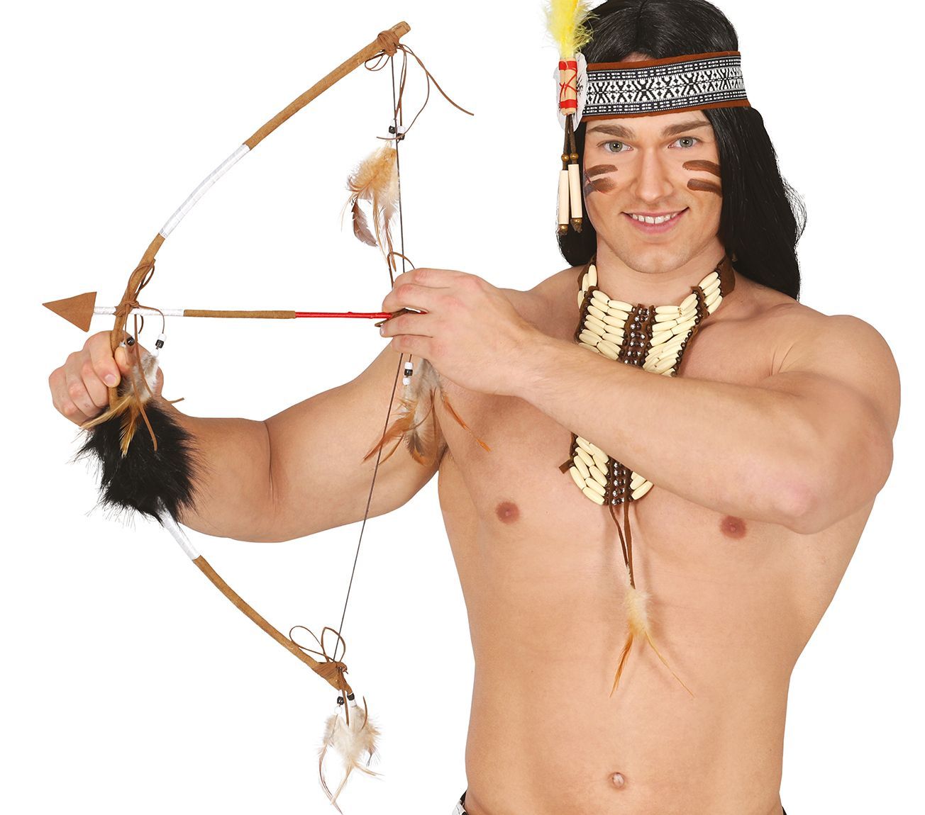 Indianen pijl en boog 60cm