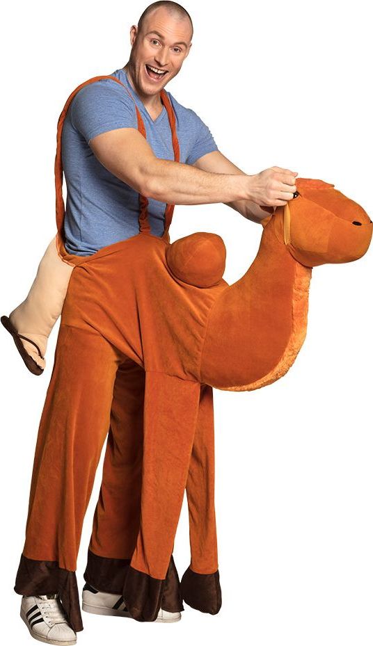 Instap Bruine Kameel Kostuum