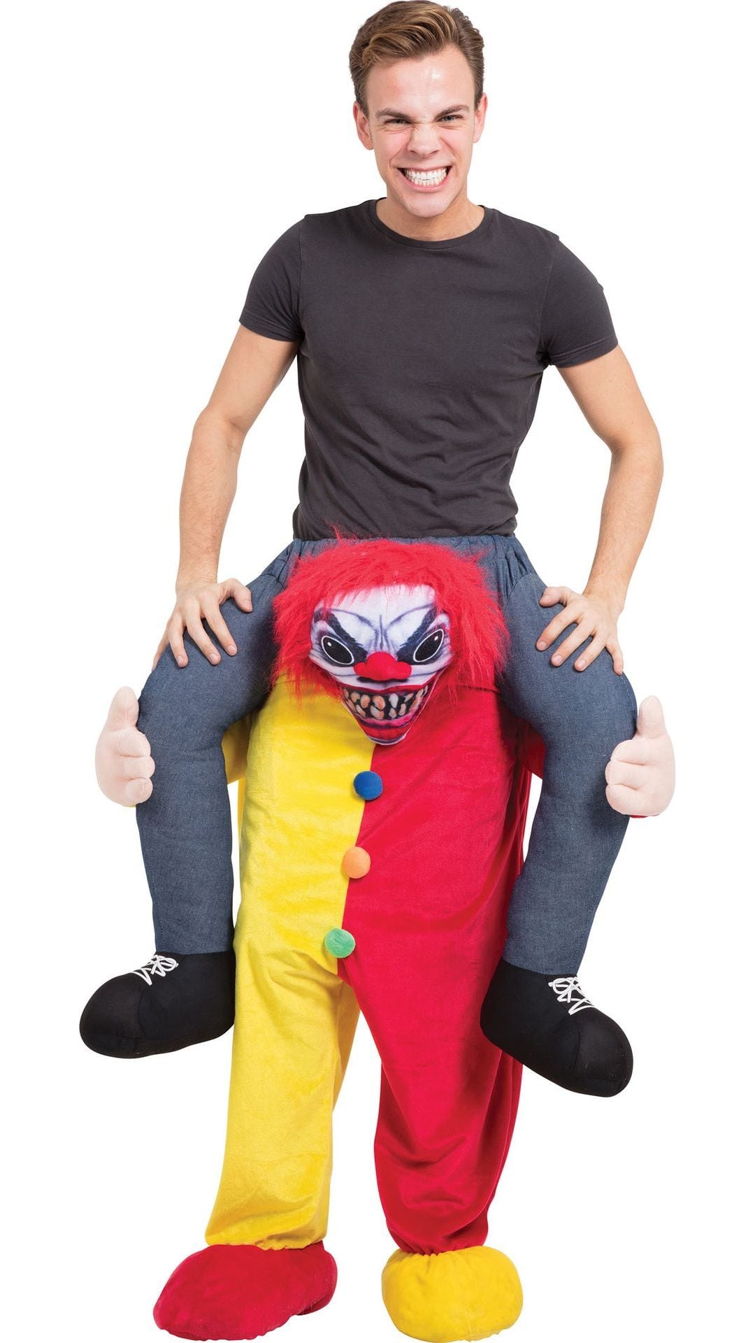 Instap killer clown kostuum