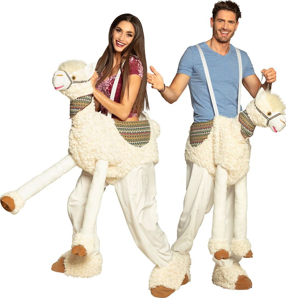 Instap Lama Kostuum Volwassen
