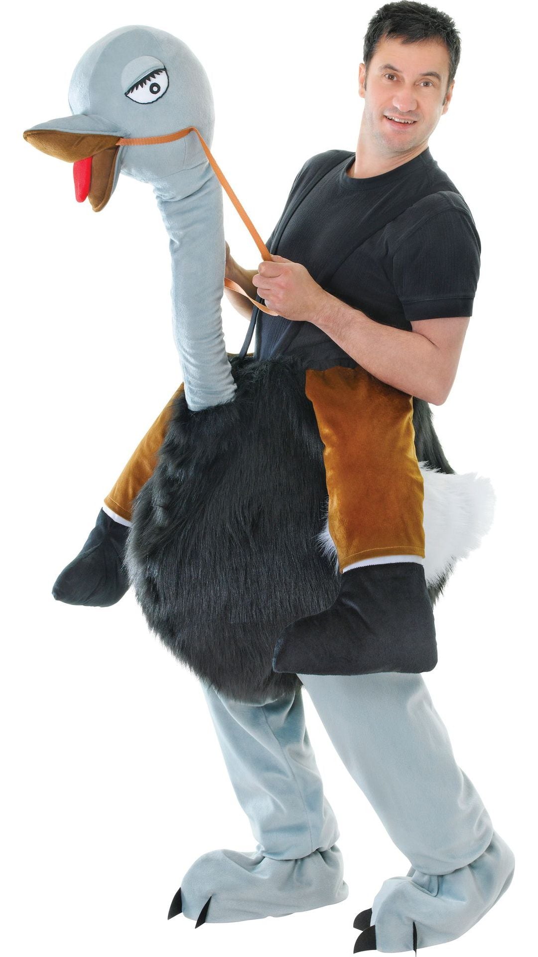Instap struisvogel kostuum
