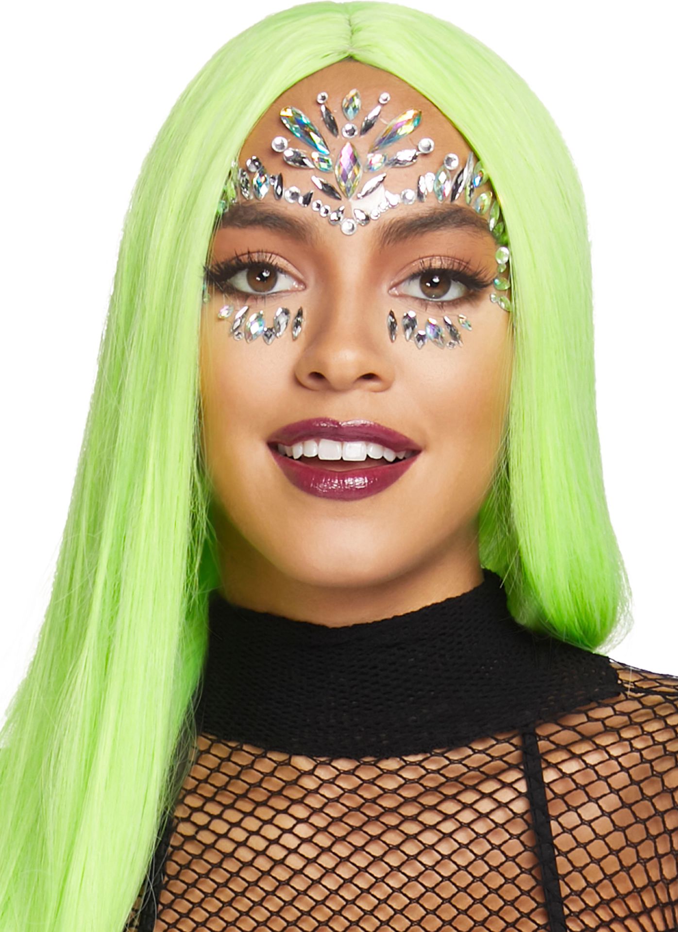 Iris Gezicht Jewel Stickers