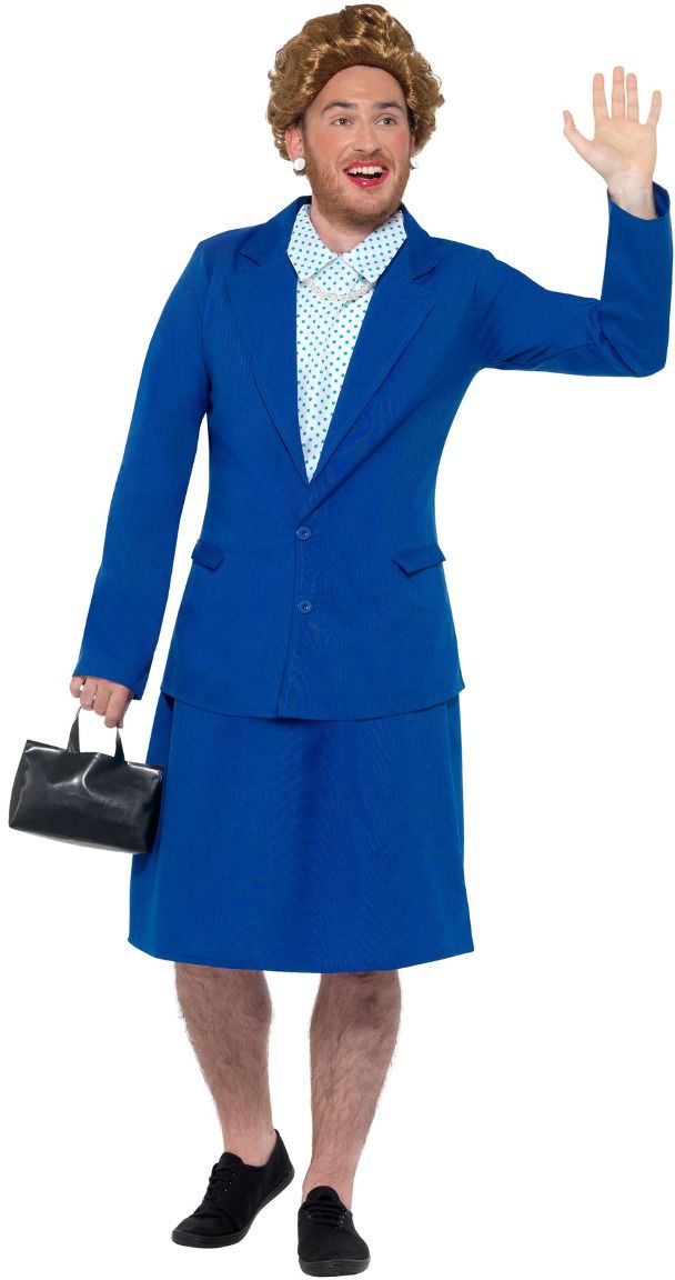 Iron Lady Mannen Kostuum