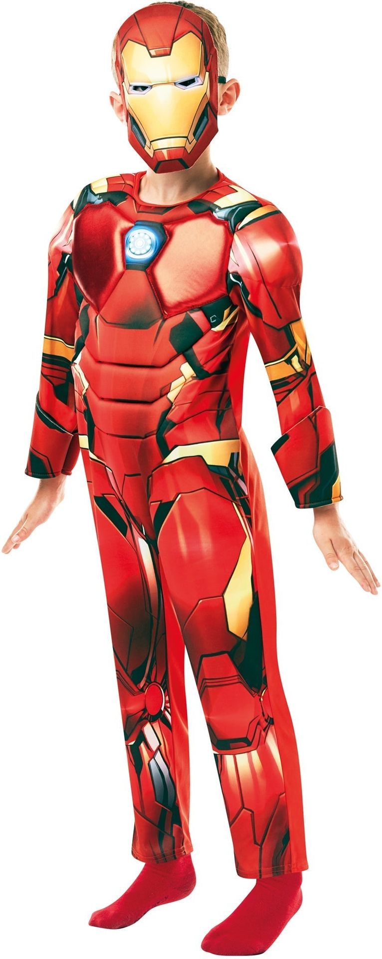 Iron Man Deluxe Kostuum Jongens Marvel